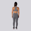 Legging academia cinza claro
