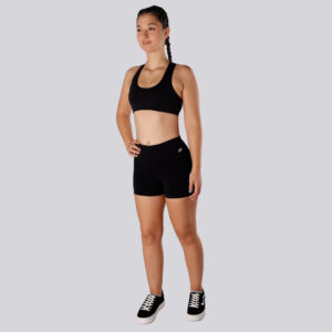 Shorts academia fitness preto