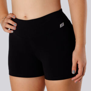 Shorts academia fitness preto