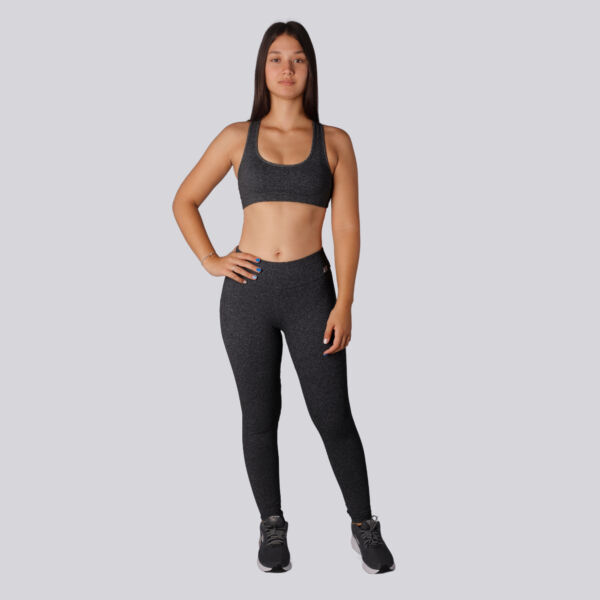 Legging cinza escuro