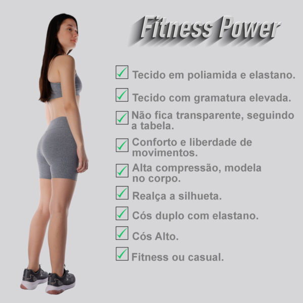 Legging Academia Cinza Claro Fitness Power Helenas – Loja Helenas