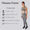 Legging mescla claro
