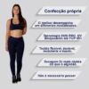 Legging supplex azul marinho