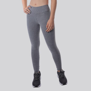 Legging academia cinza claro