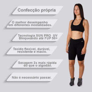 Bermuda Academia Supplex Feminina