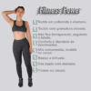 Legging cinza escuro