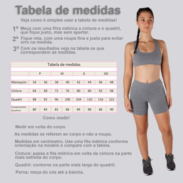 Bermuda mescla claro academia