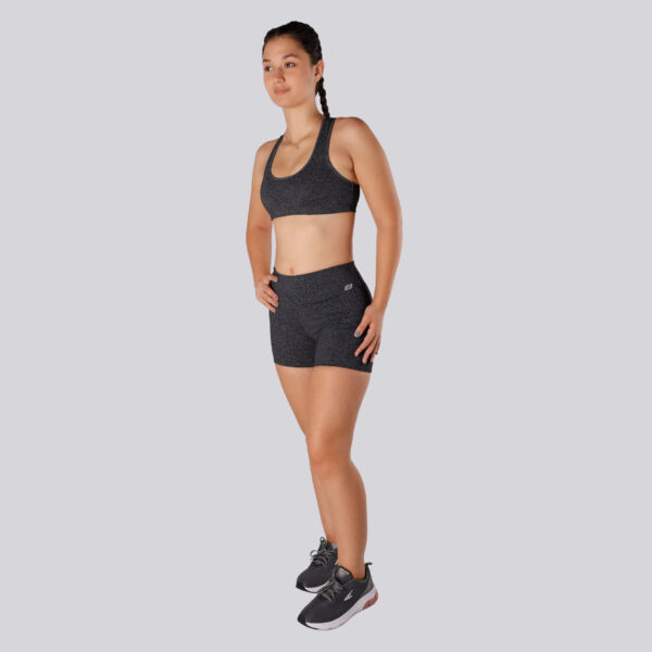 Shorts cinza escuro