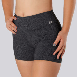 Shorts mescla escuro