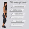 Corsário cinza fitness mescla escuro