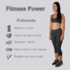 Corsário fitness mescla escuro