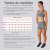 Shorts mescla claro