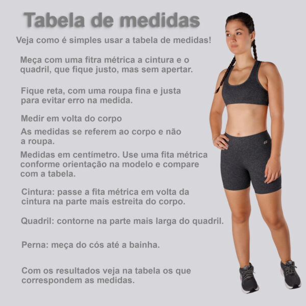 Bermuda mescla escuro academia media