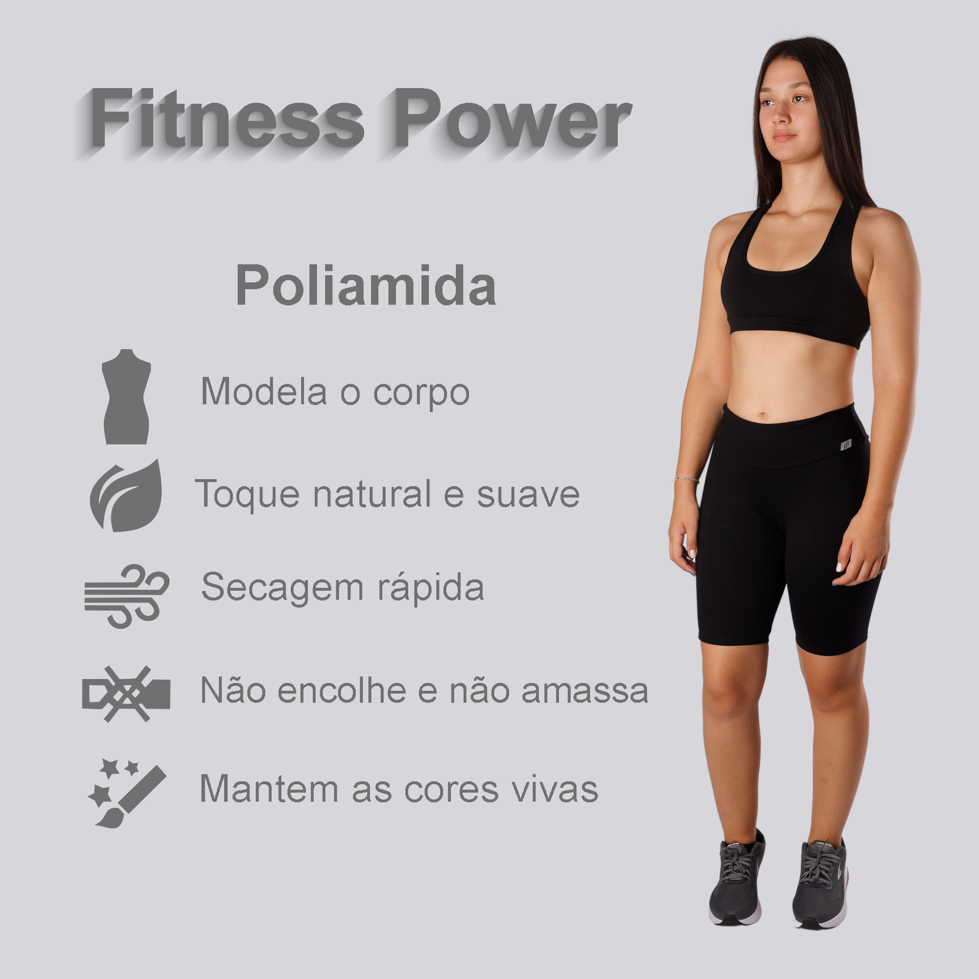 Bermuda fitness Bermuda lycra academia