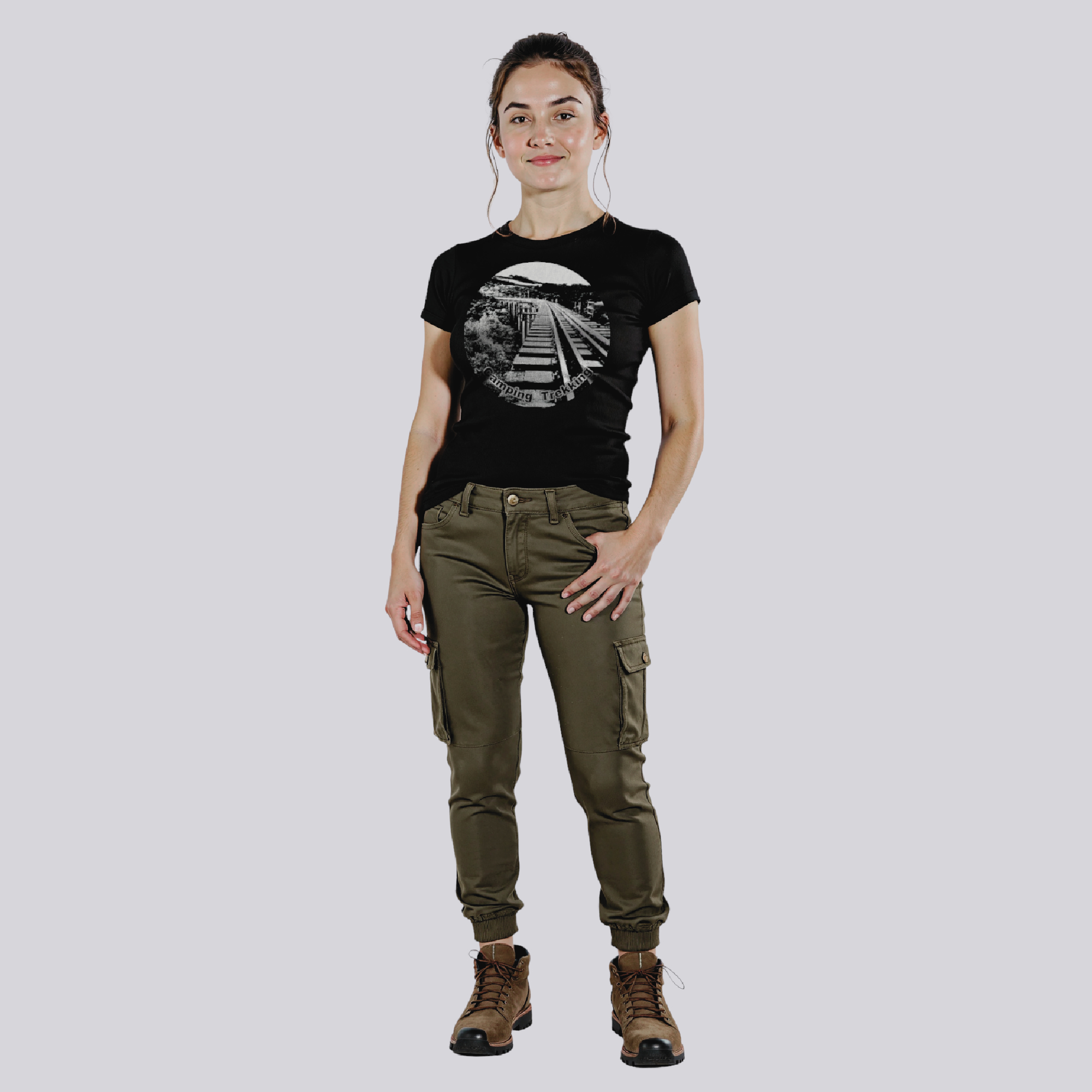 Camiseta Feminina Camping Trekking