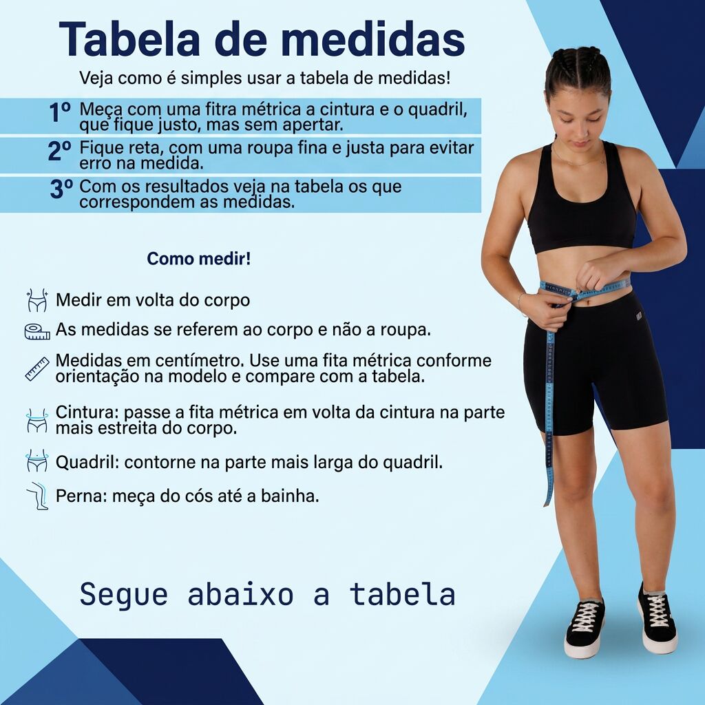 Tabela de medidas