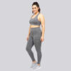 Legging cinza escuro
