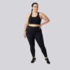 Legging plus size preta