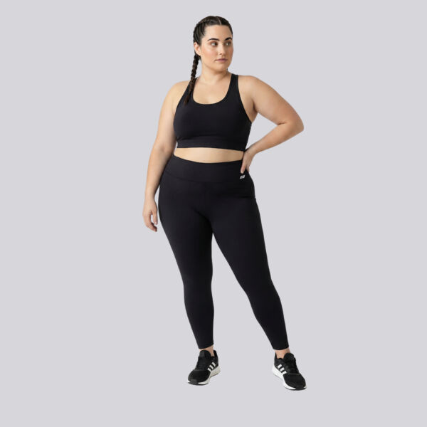 Legging plus size preta