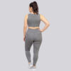 Legging cinza escuro