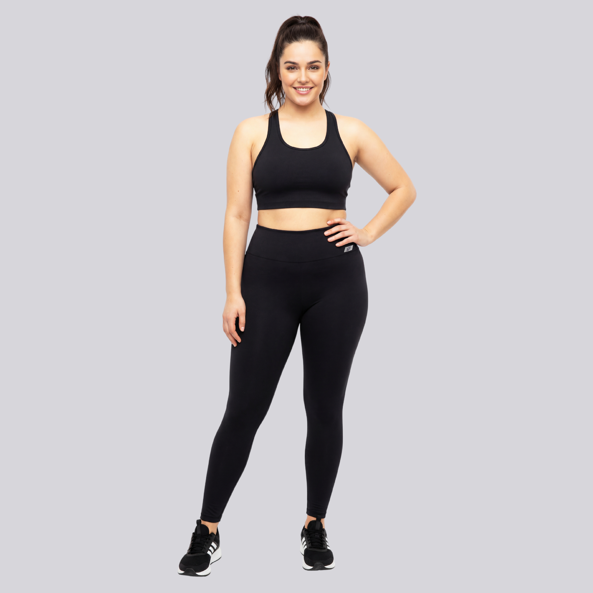 Legging Plus Size preta