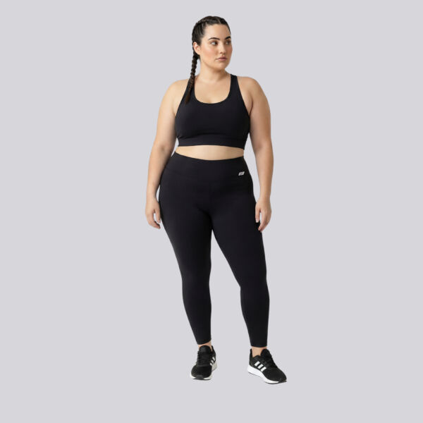 Legging plus size preta