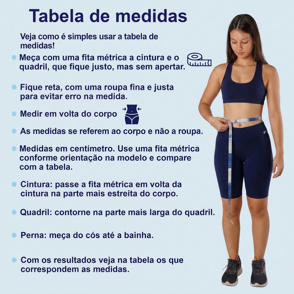 Bermuda supplex longa marinho