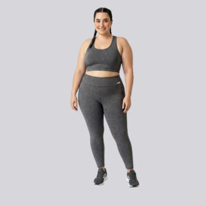 Legging Plus Size Mescla Escuro