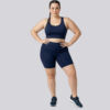 Bermuda plus size marinho