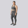 Legging Plus Size Mescla Escuro