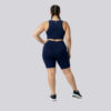 Bermuda plus size marinho
